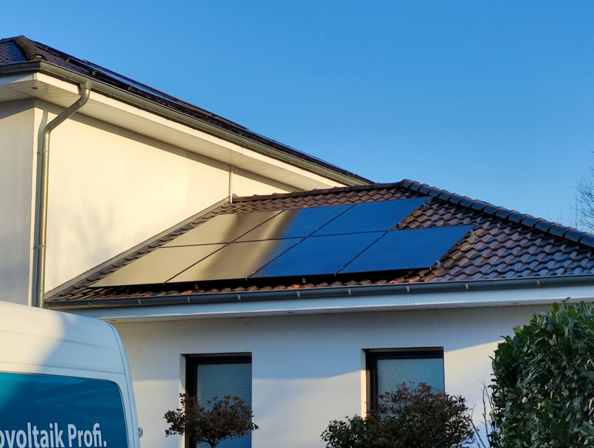 PTM Solar Referenz Solaranlagen auf dem Dach in Coesfeld