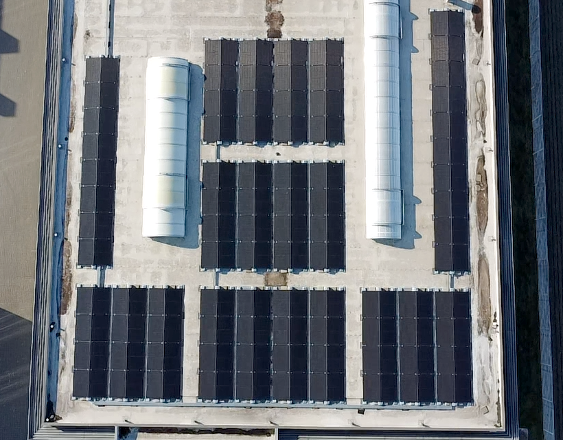 PTM Solar Referenz Solaranlagen auf dem Dach in Minden